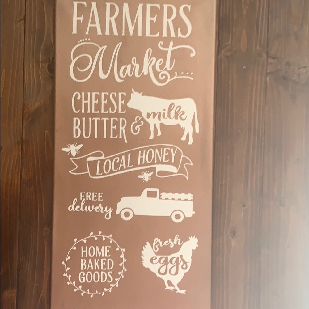 Kitchen sign